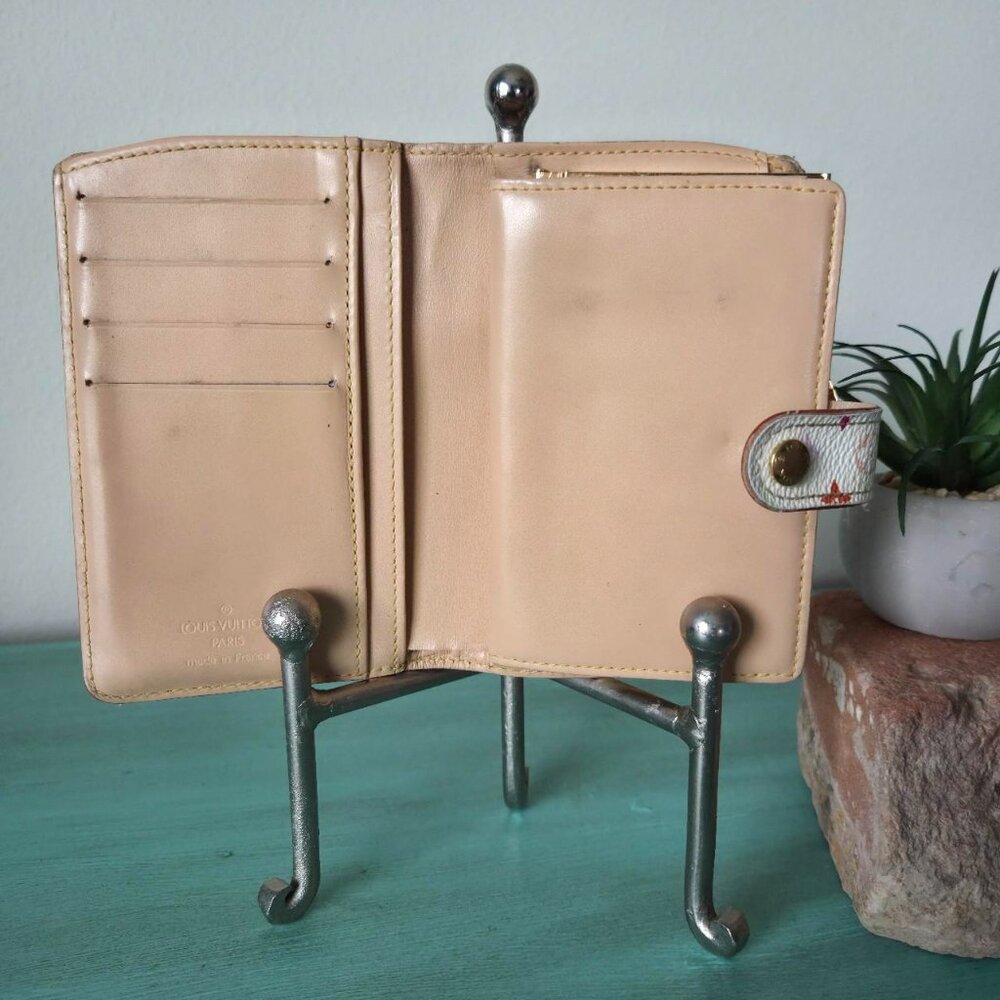 Louis Vuitton Murakami kiss lock wallet - Picture 6 of 8